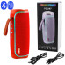 Bluetooth-колонка TG287 Red Світлове Музичне Шоу