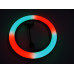 Кольцевая LED лампа RGB 1 крепл.тел USB Кольцевая лампа RGB LED MJ33 33см