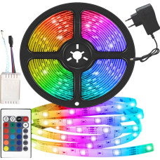 Світлодіодна стрічка RGB LED 5050 комплект 4.5 метра різнобарвна