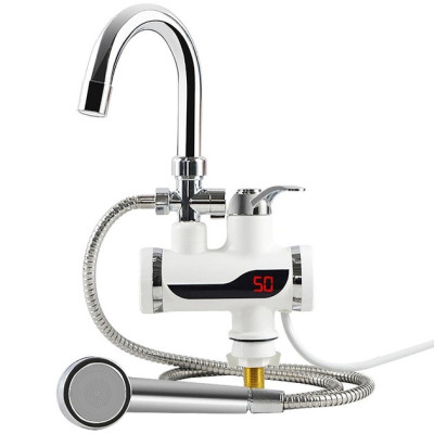 Проточний кран душ з LCD-екраном водонагрівач з душем Instant Electric Heating Water нижнє під'єднання