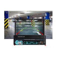 Автомагнітола Bluetooth 1din пульт 7" Екран 2xUSB AUX 9601