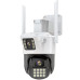 Камера видеонаблюдения IP Wi-Fi камера A23 2 независимых объектива 3Mpx+3MPx (ACSee)