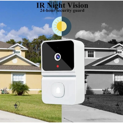 Видеоглазок Беспроводной дверной видеозвонок Wi-Fi Smart Doorbell M6 (Tuya app)