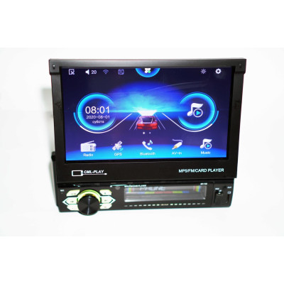 Мультимедійно навігаційна система GPS WiFi Android Автоиагнітола1din 7188A 7" Экран/4Ядра/1Gb