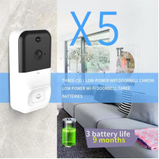Домофон відеоглазок Розумний дверний дзвінок з камерою WiFi X5 Smart Doorbell