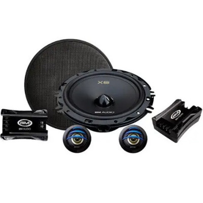 16см BOSCHMANN BM Audio F-628-X6 250W 2х полосні компонентні