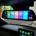 Зеркало видеорегистратор в авто 10 дюймов Android 4G Wi Fi GPS две камеры MR 810