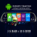 Зеркало видеорегистратор в авто 10 дюймов Android 4G Wi Fi GPS две камеры MR 810