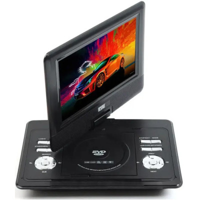 Портативний DVD-програвач 11" DVD Opera NS-1180 з Т2 TV USB SD Цифровий портативний DVD плеер