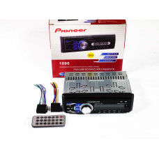 Автомагнітола USB-флешки + SD карти пам'яті + AUX + FM (4x50W) 1090