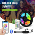 Світлодіодна стрічка 5 м RGB блютуз світломузика USB 5V комплект підсвітка LED 5050