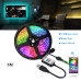 Світлодіодна стрічка 5 м RGB блютуз світломузика USB 5V комплект підсвітка LED 5050