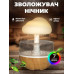 Зволожувач повітря RGB підсвітка зволожувач іонізатор Грибок з ефектом дощу
