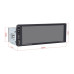 Автомагнітола GPS WiFi 1din Android 2/32Gb 69" Екран  6288A