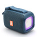 Портативна блютуз колонка з підсвічуванням радіо синя TG339 5W RGB TWS speakerphone blue