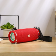 Bluetooth-колонка TG322 Red Водонепроникна з RGB підсвічуванням