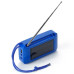 Bluetooth-колонка TG368 speakerphone радіо сонячна батарея blue