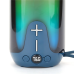 Bluetooth-колонка TG651 Blue с RGB подсветкой Музыка с Яркими Огнями