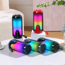 Bluetooth-колонка TG651 Black з RGB ПІДСВІЧУВАННЯМ Звук і Світло в Одному Корпусі