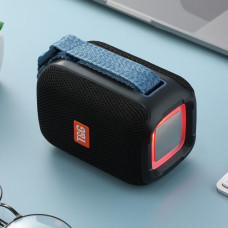 Портативна блютуз колонка з підсвічуванням радіо чорна TG339 5W RGB TWS speakerphone black