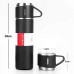Термос 500 мл набор термос + 3 чашки Vacuum Bottle