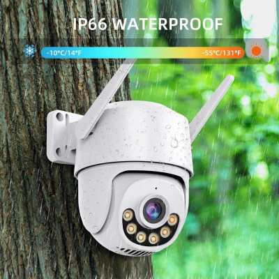 IP WIFI камера с удаленным доступом уличная + блок питания Camera N806(ACSee APP)