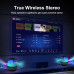 Блютуз колонка Bluetooth проигрователь с RGB подсветкой и микрофоном XM-A68