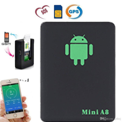 Міні GSM-трекер з функцією SOS з мікрофоном mini A8