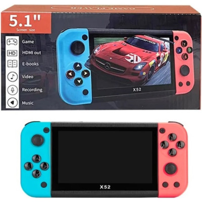 Портативна ретро консоль приставка PSP X52 5.1" USB HDMI