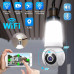 IP Wi-Fi-камера лампочка в патрон Q26 E27 4MP (V380 APP)