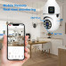 IP Wi-Fi камера UKC SQ02 2 независимые объективы 3MPx+3MPx (v380 APP)