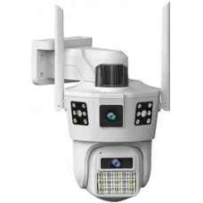 IP Wi-Fi камера SD38 3 незалежних об'єктива 3MPx+3MPx (V380 APP)
