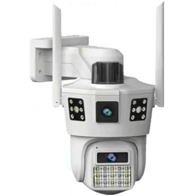 IP Wi-Fi камера SD38 3 незалежних об'єктива 3MPx+3MPx (V380 APP)
