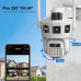 IP Wi-Fi камера SD38 3 незалежних об'єктива 3MPx+3MPx (V380 APP)