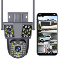 IP Wi-Fi камера PC226 3 незалежні об'єктиви 3MPx+3MPx (IPC360 Home APP)