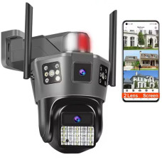 IP Wi-Fi камера SD39G 4G 2 незалежні об'єктиви 3MPx+3MPx (v380)