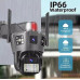 IP Wi-Fi камера SD39G 4G 2 незалежні об'єктиви 3MPx+3MPx (v380)