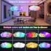 Светодиодная 3D LED RGB-лампа в форме облака Bluetooth + Пульт
