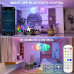 Светодиодная 3D LED RGB-лампа в форме облака Bluetooth + Пульт