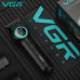 Професійна триммер для стрижки волосся та бороди VGR V-990 TURBO режим LED дисплей керамічне лезо