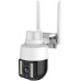 IP Wi-Fi камера PTZ-Q15 4G з віддаленим доступом вулична + блок живлення (v380 APP)