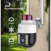 IP Wi-Fi камера PTZ-Q15 4G з віддаленим доступом вулична + блок живлення (v380 APP)