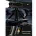 Фонарь аккумуляторный с красным светом мощный прожектор белый лазер AK178-1 пылевлагозащищеный с павербанк