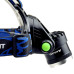 Ліхтар налобний PLD-V9-F-4XPE(RGB), 2x18650, ЗП Type-C, zoom, Box