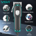 Машинка для стриження V123 clipper 4 насадки професійна тример для волосся акумуляторна комфортна точна стрижка