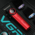Машинка для стрижки акумуляторна VGR V-001 з LED дисплеєм та підсвічуванням 9000 RPM 10 насадок потужний мотор