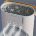 Вентилятор 3 в 1 USB з розпилювачем, автоповоротом і LED-підсвіткою Air Double-ended Spray Fan