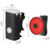 Велофонар BSK-1133-XPG, STOP-3SMD (red), Li-Ion акум., ЗП microUSB, Box