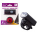 Велофонар BSK-1133-XPG, STOP-3SMD (red), Li-Ion акум., ЗП microUSB, Box