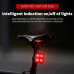 Велоліхтар FY-328S-4LED (red) з автоматичною системою START/STOP, waterproof, Li-Ion акумулятор, ЗП Type-C